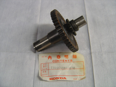 Arbre sortie boîte Honda PF50 Amigo Novio 23220-081-010