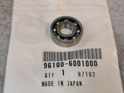 Roulement à billes radial VT600C VT750C CG125 CM200T CRF100F HONDA 96100-6001000