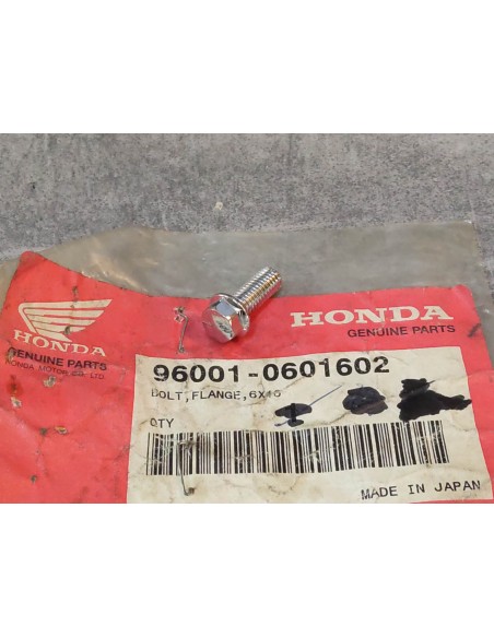 Boulon de bride 6x16 mm HONDA 96001-0601602