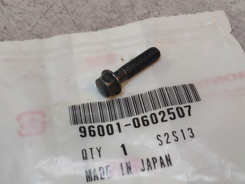 Boulon bride 6x25 mm HONDA 96001-0602507