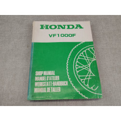 Manuel d'atelier origine HONDA VF1000F 1984 66-MB6-00  66MB600