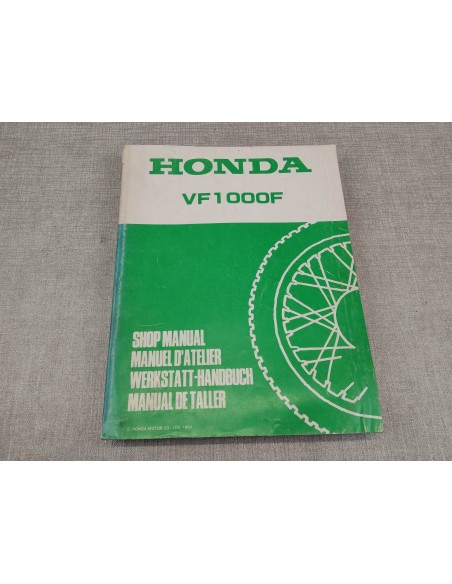 Manuel d'atelier origine HONDA VF1000F 1984 66-MB6-00  66MB600