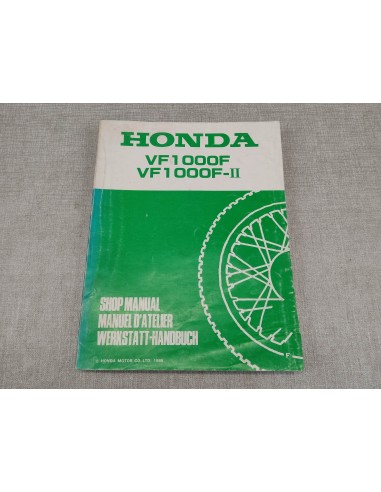 Manuel d'atelier origine HONDA VF1000F et VF1000F-II 1985 67-MB6-00  67MB600