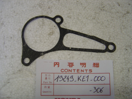 Joint couvercle pompe à eau Honda MTX125R MTX200R | 19249-KE1-000