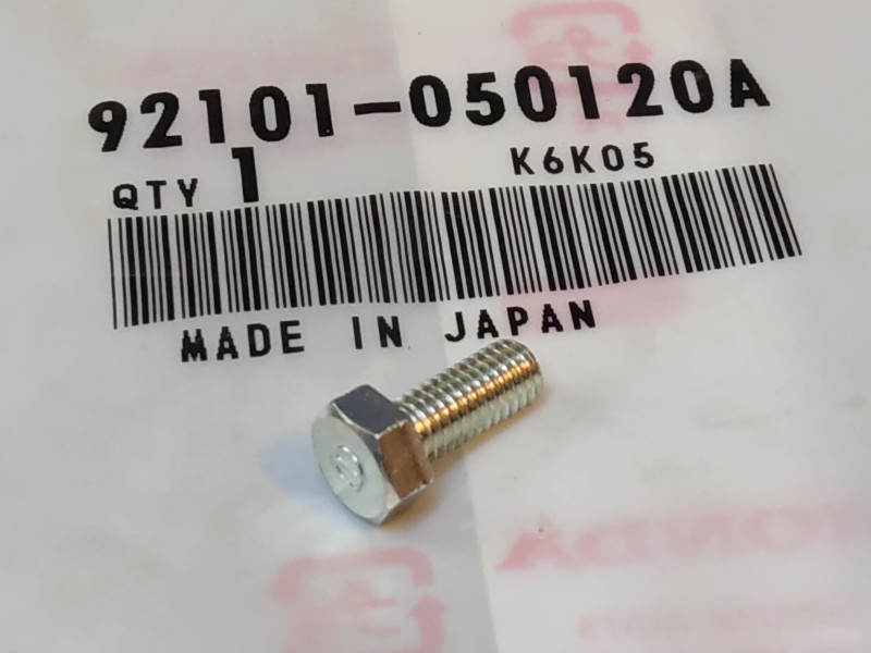 Vis tete hexagonale 5x12 mm HONDA 92101-050120A