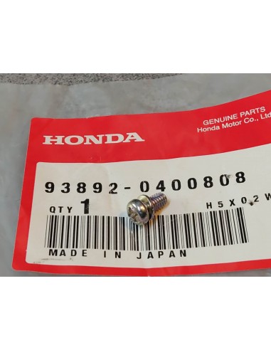 Vis cruciforme 4x8 mm + rondelle HONDA 93892-0400808