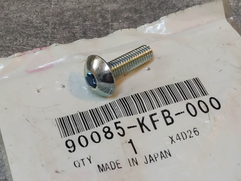 Vis Spéciale M6x22 Tête Bombée CHc Honda 90085-KFB-000