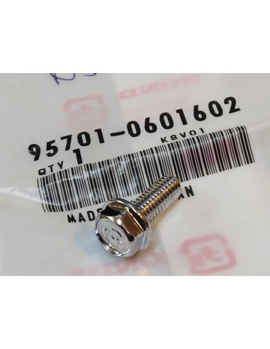 Boulon de bride 6x16 mm HONDA 95701-0601602
