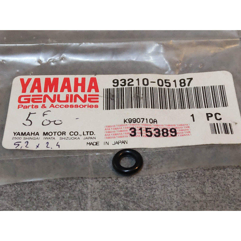 Joint torique YP250 DT50 YAMAHA 93210-05187