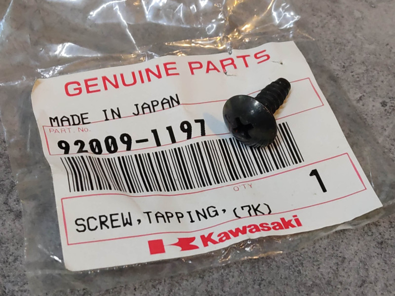 Vis auto-tarodeuse KAWASAKI 92009-1197