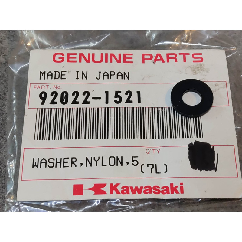 Rondelle nylon 5.3x11.5 mm KAWASAKI 92022-1521