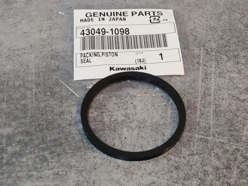 Joint piston etrier de frein ZG1000 VN750/800 EN500... KAWASAKI 43049-1098