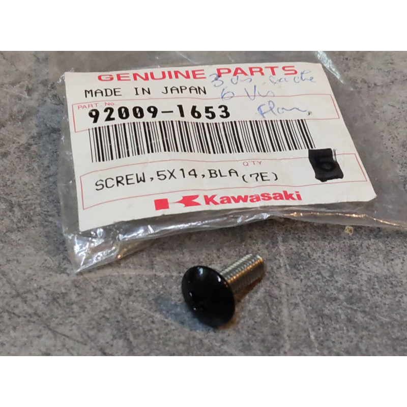 Vis cruciforme ZX1100 ZX400 VN400 VN800... KAWASAKI 92009-1653