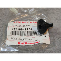 Boulon douille 6 mm KAWASAKI 92150-1154