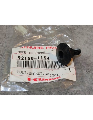 Boulon douille 6 mm KAWASAKI 92150-1154