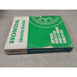 Manuel d'atelier CBX650 E 1983 origine HONDA 66ME500 66-ME5-00