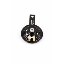 Klaxon Moto Honda Adaptable Noir 12V 90mm - Réf. 7618022