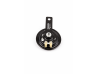 Klaxon Moto Honda Adaptable Noir 12V 90mm - Réf. 7618022