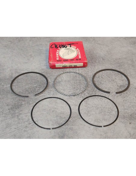Jeu de segments + 0.75 mm CB450 K0 1965 CB500 T 1975/1976 HONDA 13041-375-005