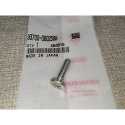 Vis cruciforme fraisée bombée M6x25 HONDA 93700-060250A