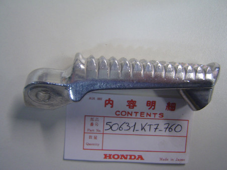 Repose-pied avant droit Honda VFR750 90-97 réf. 50631KT7760