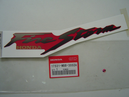 Autocollant Réservoir Droit Honda VTR1000 97-00 | 17521-MBB-300ZA