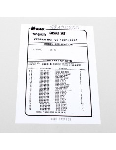Pochette de joints moteur complète ADAPTABLE VT 1100 C HONDA 88190200