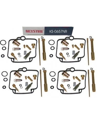 Kit pour 4 carburateurs GSXR 1100 1991/92 GV73 SUZUKI KEYSTER KS-0657NR