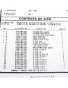 Pochette joints moteur complète ADAPTABLE VF 500 F 1983-1985 HONDA 88180097
