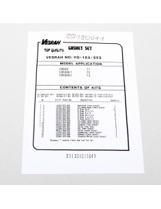 Pochette joints moteur complète ADAPTABLE CB 500 F HONDA 88180041