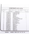 Pochette joints moteur complète ADAPTABLE CBR 1000 F 1987-1988 HONDA 88191141