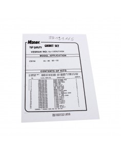 Pochette joints moteur complète ADAPTABLE CB 750 CBX 700/750 HONDA 88191165