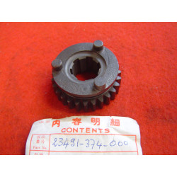 Pignon 27dts Arbre Sortie Boîte Honda CB500 CB550 | 23491374000