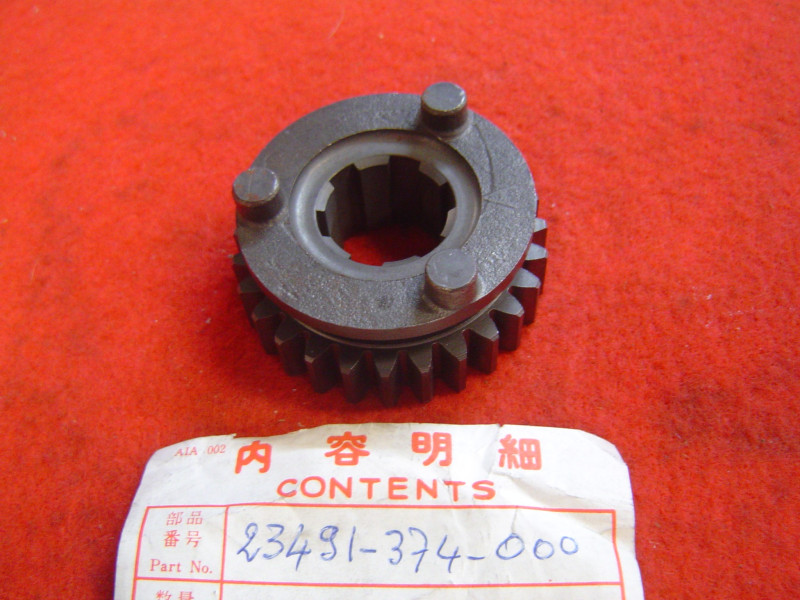Pignon 27dts Arbre Sortie Boîte Honda CB500 CB550 | 23491374000