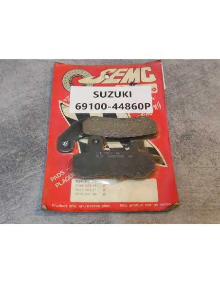 Jeu de plaquettes de frein ADAPTABLE DR600 DR750 DR800 SUZUKI 69100-44860P