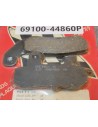 Jeu de plaquettes de frein ADAPTABLE DR600 DR750 DR800 SUZUKI 69100-44860P