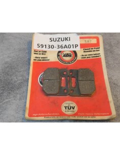 Jeu de plaquettes de frein ADAPTABLE RG125 RG80 SUZUKI 59130-36A01P