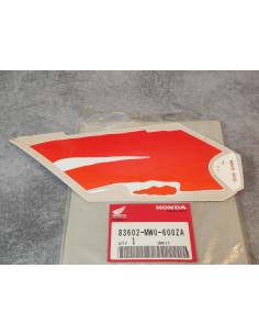Sticker latéral B coté droit type 1 CBR900 RR 1992 HONDA 83602-MW0-600ZA