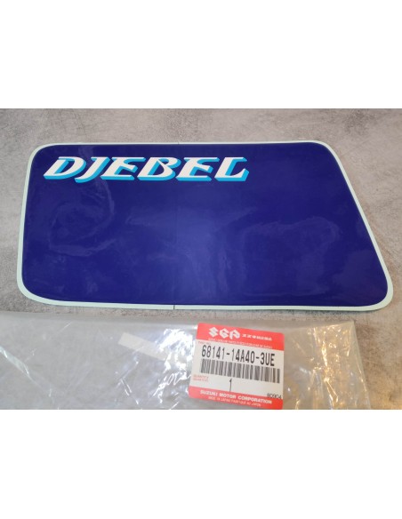 Décor autocollant coté gauche DR650 1990/1991 SUZUKI 68141-14A40-3UE