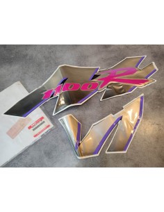 Ensemble décors autocollants GSXR1100 NEW OLD STOCK SUZUKI 68140-41C10-1MA