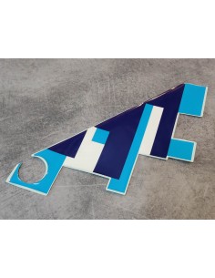 Décor autocollant carénage latéral gauche DR 650 1990 SUZUKI 68145-15A20-3UE