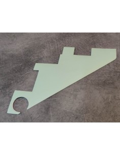 Décor autocollant carénage latéral gauche DR 650 1990 SUZUKI 68145-15A20-3UE