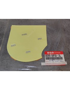 Sticker robinet essence GSX600F GSX750F 1998-2005 SUZUKI 44395-08F00-13L