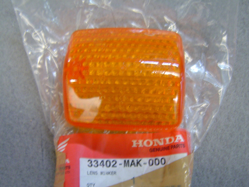 Cabochon Clignotant Honda 33402-MAK-000 NX650 SLR650 FX650