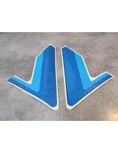 Décor autocollant INCOMPLET (2 pièces) GSXR1100 86-88 SUZUKI 68190-06B01-8KAINC