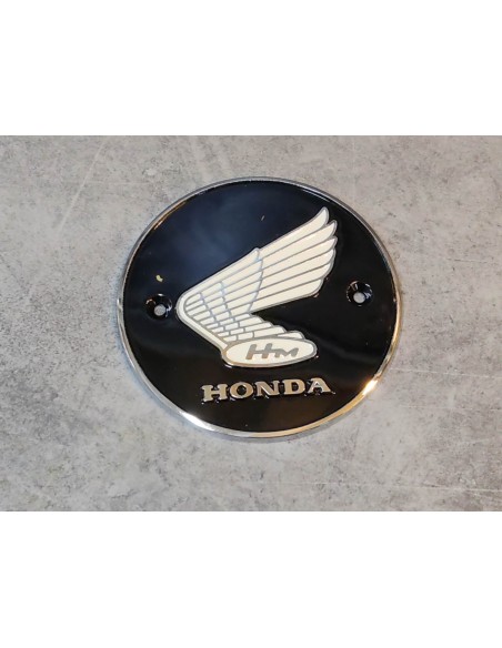 Emblème gauche de réservoir DEFAUT PEINTURE CD125  HONDA 87122-230-010NOS