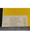 Jeu plaquettes frein AV TARIC ADAPTABLE VT250 VT500 VF400 HONDA 06455-MA6-305P3