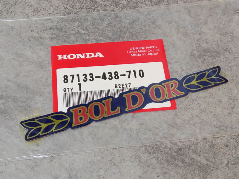 Sticker BOL D'OR CB900 HONDA 87133-438-710