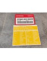 Sticker de sécurité HONDA 87560-463-830ZB