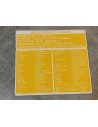 Sticker de sécurité HONDA 87560-463-830ZB